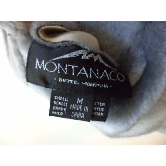 MONTANACO SAGE & GRAY REVERSIBLE EASY CARE FRONT ZIP WOMENS VEST SIZE M - Picture 7 of 7